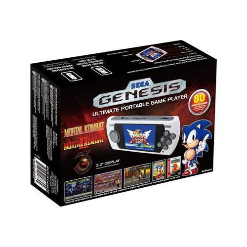 Atgames Sega Genesis Ultimate Portable Game Player - 80 Built-In Games - Console De Jeu Portable
