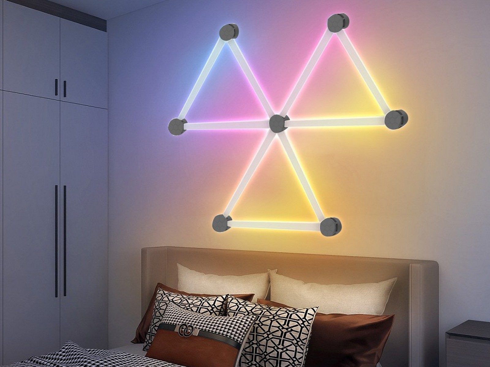 Applique Murale Musicale Rvb, Barre Lumineuse Intelligente, ... - 3