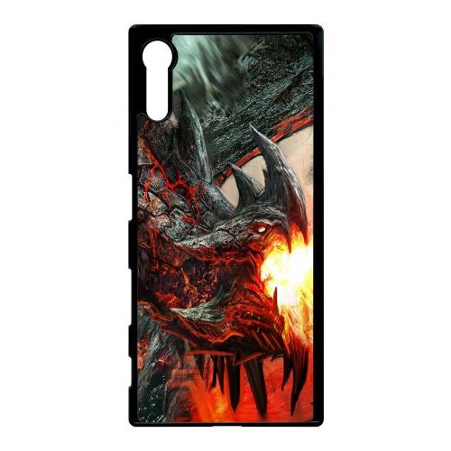 Coque Xperia Xz - Dragon - Noir