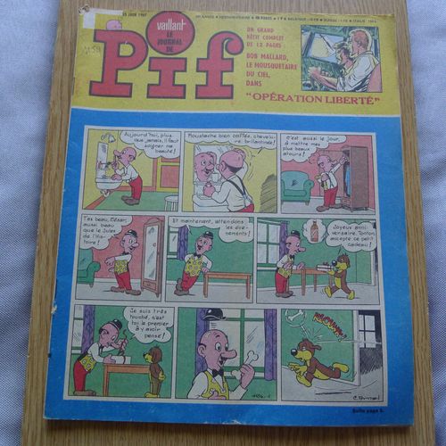 Vaillant Le Journal De Pif N° 1154 , 25 Juin 1967