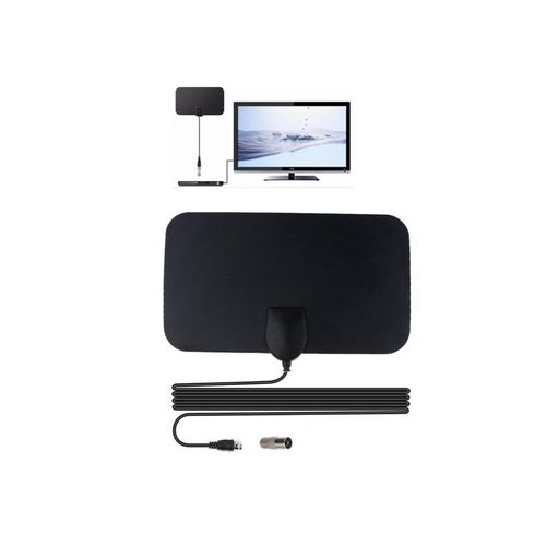Antenne de télévision numérique HD 1080P, 1 pièce, portée de 50 Miles, amplificateur de Signal HDTV