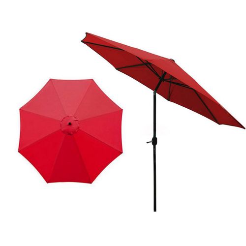 Housse De Parasol D'extérieur En Tissu De Remplacement Pour Parasol Rouge 2xl