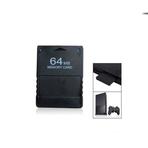 Carte Mémoire 64 Mo Pour Sony Playstation 2 Ps2 Slim System Game F5