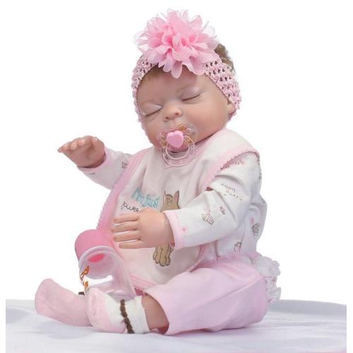 Fille Poupee Reborn 22 Plein Silicone Vinyle Corps Enfants Play House Toys Bebe Pour Enfants Bebe Reborn Rakuten