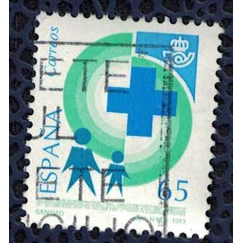 Espagne 1993 Oblitéré Used Health Santé Services Publiques
