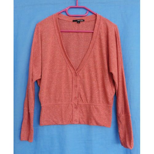 T-Shirt Gilet Rose Moucheté Blanc. Tally Weijl. Taille M
