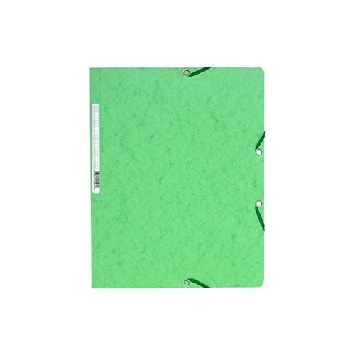 Exacompta Chemise À Élastique, Format A4, Vert Tilleul En Cart...