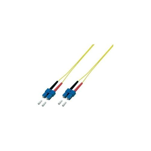 Glasfaser LWL câble de raccordement [1x SC-prise mâle - 1x SC-Stecker] 9/125µ Singlemode OS2 2 m EFB Elektron