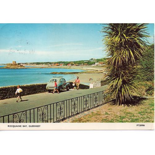 Rocquaine Bay, Guernsey (Animée, Voiture)