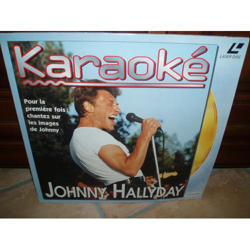 Laser Disc De Johnny Hallyday Karaoke Vol 1