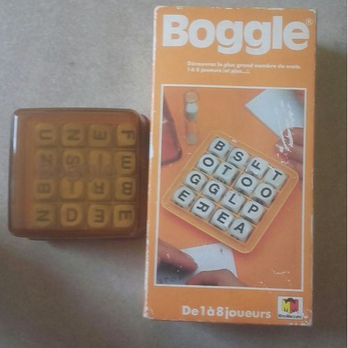 Jeu Boggle Vintage