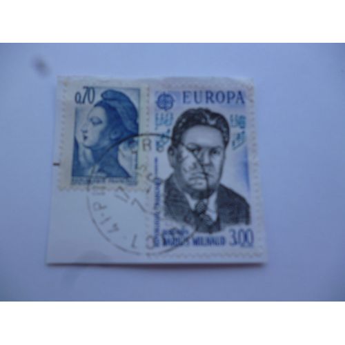 Timbre France 1985:Darius Milhaud 1892-1976.