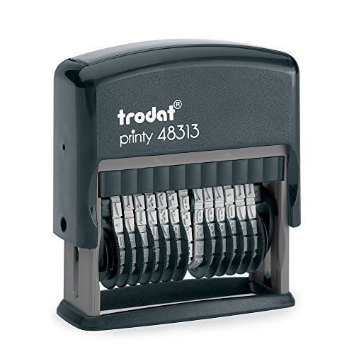 Trodat Numéroteur 48313.0 Tampon Blanc