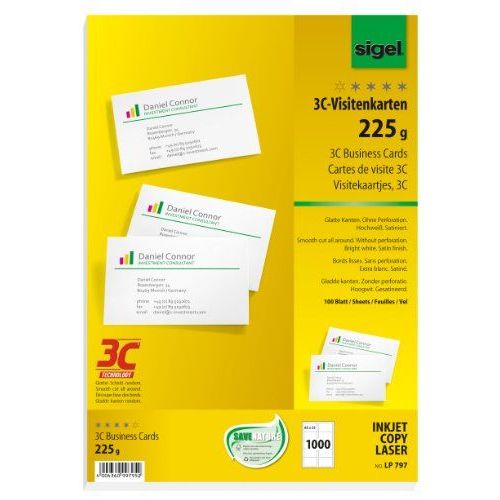 Sigel Lp797   Cartes De Visite