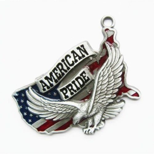 Pendentif Aigle Usa Drapeau American Pride Homme Femme