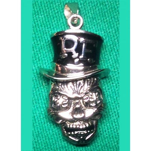 Pendentif Inox Ed Roth Rat Fink Big Daddy Fan Kustom Usa
