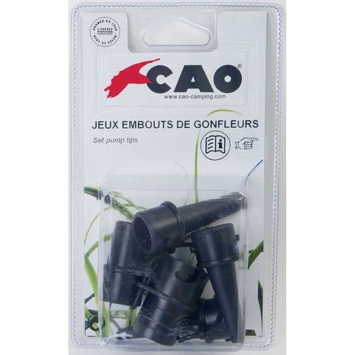 3 Embouts De Gonfleur Et Adaptateur