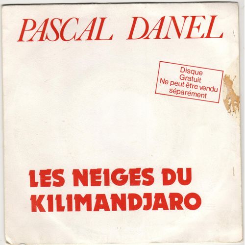 Les Neiges Du Kilimandjaro - 1 Titre -