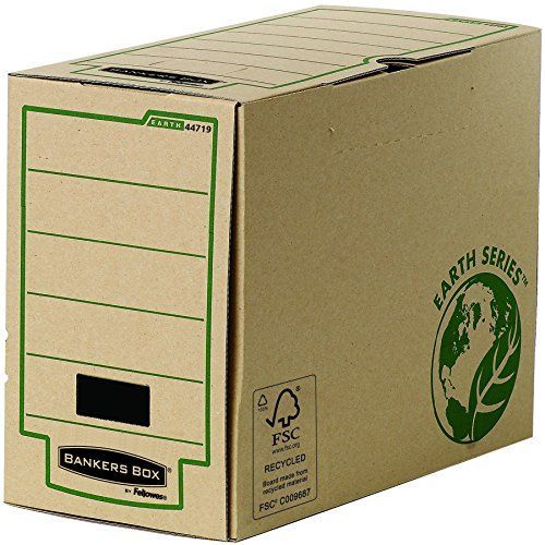 Fellowes Bankers Box 4471901 Legal Earth Series Boîte Fichier-150 Mm 20 Pièces