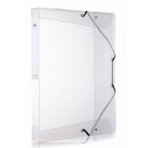 Elba Hawaà¯ 100200581 Lot De 9 Boites De Classement En Polypropylene Dos 40 Cm Transparent
