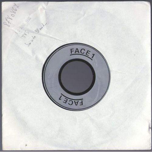 45 Tours Test Pressing Inxs Face A Suicide Blonde Face B Instrumental Très Rare
