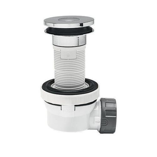 WIRQUIN Siphon de lavabo Xs Pure Quick Clac bonde 100 mm