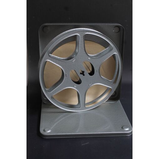 2 Bobines Film 16 Mm Fer - Occasion, état Opérationnel, Pour Projecteur Ou Collection