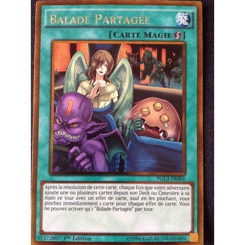 Yugioh! Balade Partagée - Gold Rare - Pgl3-Fr084