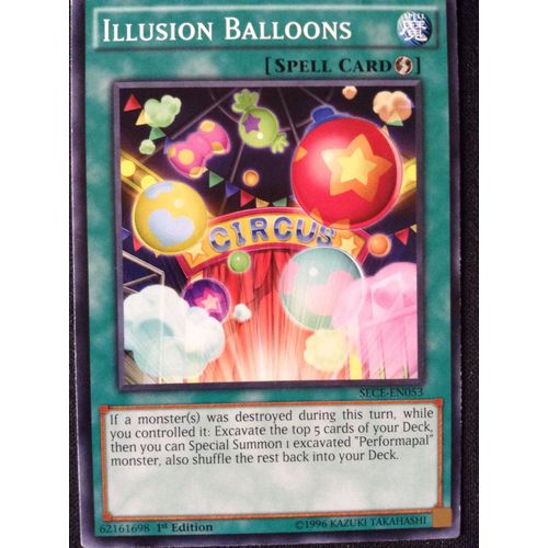 Yugioh! Illusion Balloons - Commune - Sece-En053