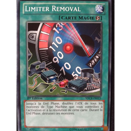 Yugioh! Limiter Removal - Commune - Sdcr-Fr023