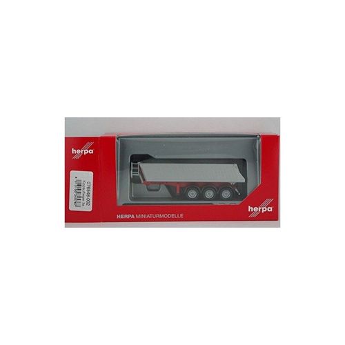 Herpa - 076548-002 - Schmitz Camion Benne Semi Remorque - Rouge