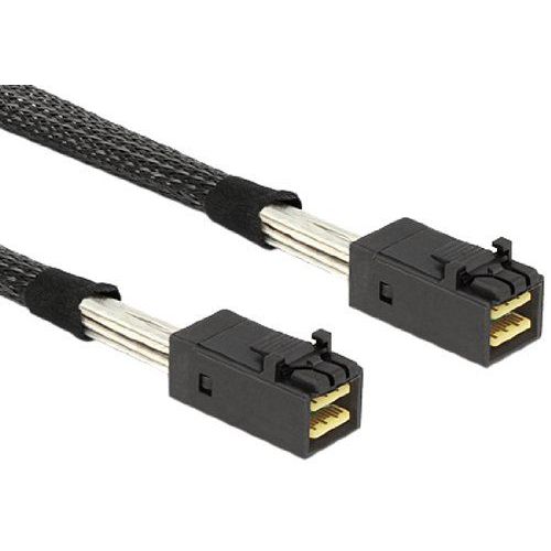 Delock - Câble interne SAS - SAS 6Gbit/s - Disque dur SAS Mini 4x (SFF-8643) pour Disque dur SAS Mini 4x (SFF-8643) - 50 cm - pour P/N: 62703, 62704