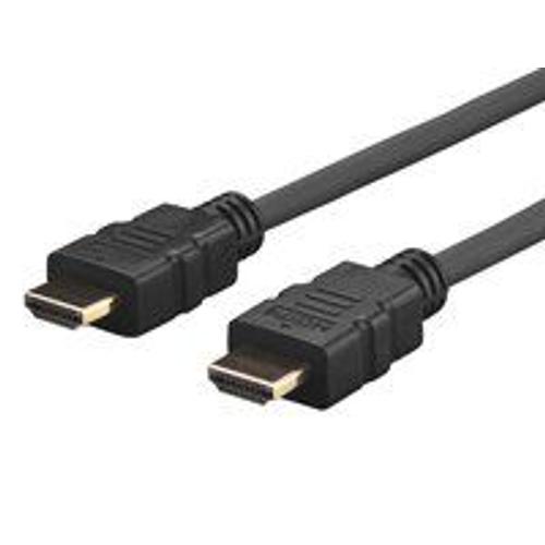 VivoLink Pro - Câble HDMI avec Ethernet - HDMI mâle pour HDMI mâle - 7.5 m - noir - moulé, support 4K