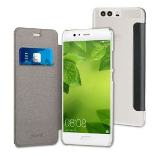 Muvit Etui Folio Case Noir Pour Huawei P10