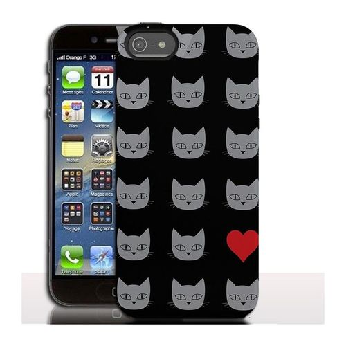 Coque Iphone 5 Cats Love
