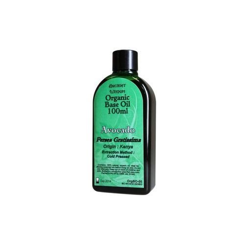Huile De Base Neutre - Bio - 100ml Avocat - Persea Gratissima 