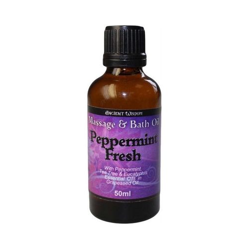 Huile De Bain Et De Massage - Fraicheur Menthe Poivrée - 50ml 