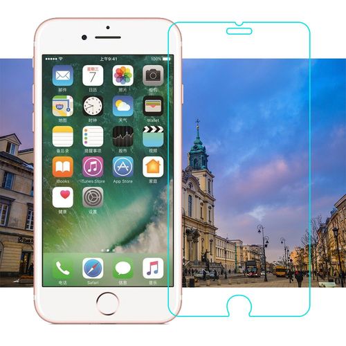 Film En Verre Tempéré Avant Pour Iphone 7 Protecteur Résistant Aux Rayures Haute Qualité