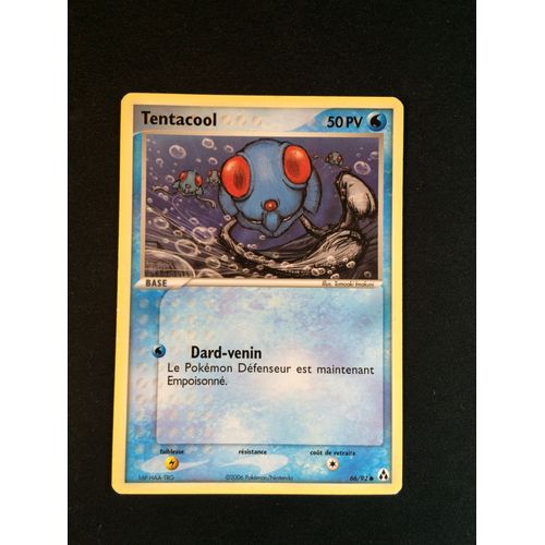 Tentacool 66/92 Set Ex Créateurs De Légendes Fr
