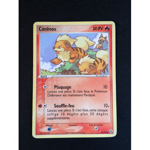 Caninos 55/92 Set Ex Créateurs De Légendes Fr