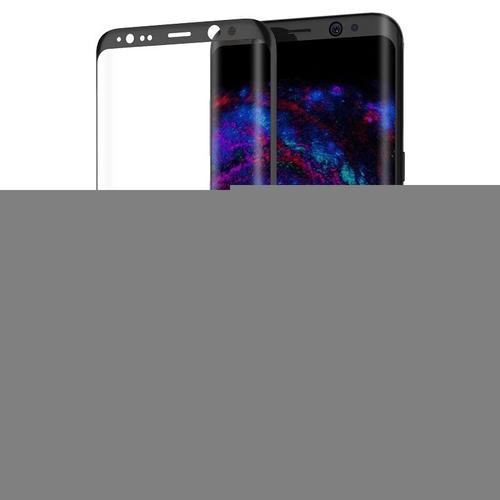 Noir Film De Protection En Verre Trempé 3d En Verre Trempé Pour Samsung Galaxy S8 Plus