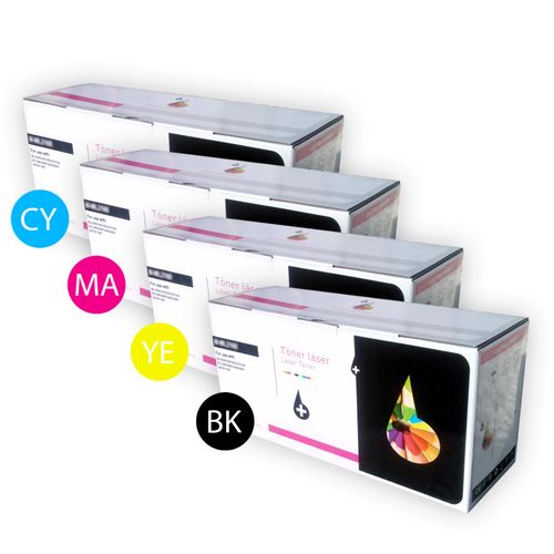 PACK 4 X CARTOUCHES DE TONERS INKPRO COMPATIBLE assorties TN230 BK  TN230 Y pour BROTHER MFC9120CN