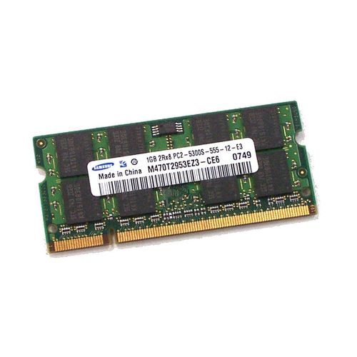 Samsung - SO-DIMM - 1 Go - DDR2 - M470T2953EZ3-CE6 - PC2 5300S - 667 Mhz