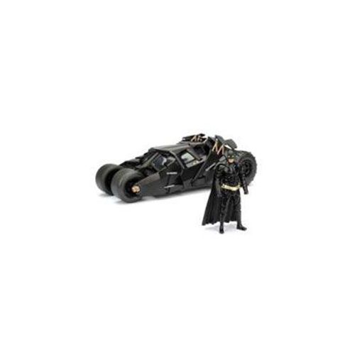 Batman The Dark Knight 1/24 2008 Batmobile Métal Avec Figurine