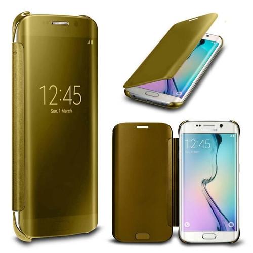 Kaeesi® Samsung Galaxy A3 2017 Clear View Or Dore Etui Housse Coque 