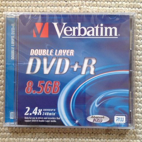 Verbatim - DVD+R DL - 8.5 Go - 2.4x - Boitier CD