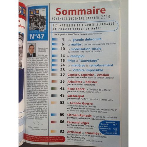 14-18 Le Magazine De La Grande Guerre 47 