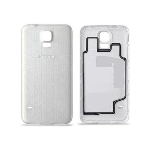 Coque Arrière / Cache Batterie Samsung Galaxy S 5 Mini - G 800 F / Blanc