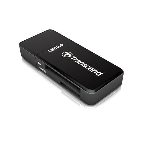 Transcend TS-RDF5K Lecteur de cartes SD/MicroSD USB 3.0 Noir