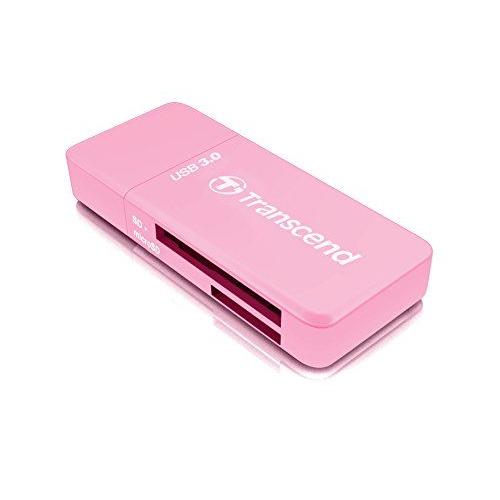 Transcend TS-RDF5R Lecteur de cartes SD/MicroSD USB 3.0 Rose